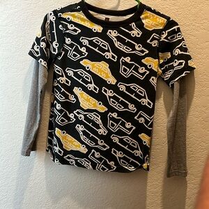 Tea Collection Taxi Double Lined Shirt Boys 10